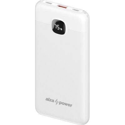 AlzaPower Garnet 10 000 mAh Power Delivery (22,5 W) biela AlzaPower Garnet 10 000 mAh Power Delivery (22,5 W) biela