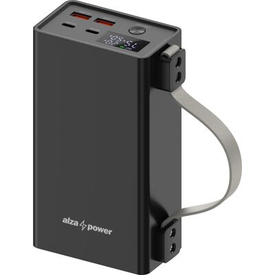 AlzaPower BigFoot 50 000 mAh Power Delivery (100 W) čierna AlzaPower BigFoot 50 000 mAh Power Delivery (100 W) čierna