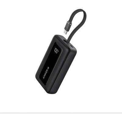 Anker Zolo 10000 mAh, 30 W s káblom USB-C čierny Anker Zolo 10000 mAh, 30 W s káblom USB-C čierny