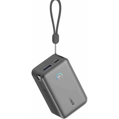 Anker Nano 10000 mAh, 45 W s káblom USB-C čierna Anker Nano 10000 mAh, 45 W s káblom USB-C čierna