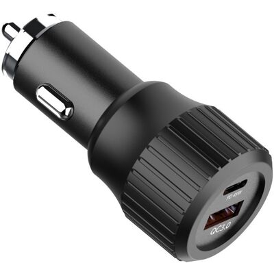 Choetech USB-C PD 45 W + USB 18 W (total 63 W) Car Charger Choetech USB-C PD 45 W + USB 18 W (total 63 W) Car Charger