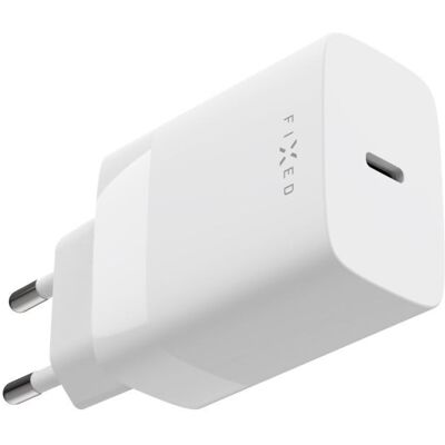 FIXED s USB-C výstupom a podporou PD 30 W biely FIXED s USB-C výstupom a podporou PD 30 W biely