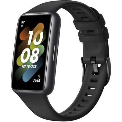 FIXED Silicone Strap pre Huawei Band 7 čierny FIXED Silicone Strap pre Huawei Band 7 čierny