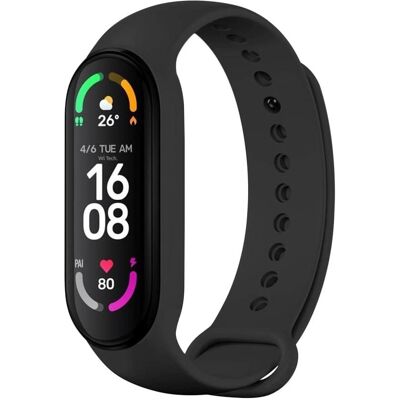 FIXED Silicone Strap na Xiaomi Band 7/Mi Band 6/ Mi Band 5 čierny FIXED Silicone Strap na Xiaomi Band 7/Mi Band 6/ Mi Band 5 čierny