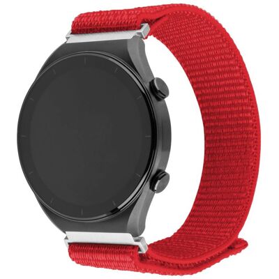FIXED Nylon Sporty Strap na Quick Release 20 mm červený FIXED Nylon Sporty Strap na Quick Release 20 mm červený