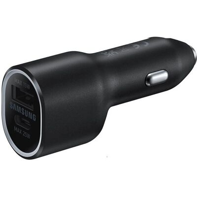 Samsung Duálna autonabíjačka 40 W (USB, USB-C) čierna Samsung Duálna autonabíjačka 40 W (USB, USB-C) čierna