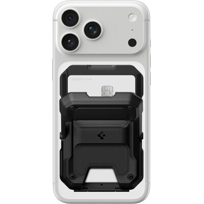Spigen Tough Armor Pro Wallet MagSafe 5 Card Black Spigen Tough Armor Pro Wallet MagSafe 5 Card Black