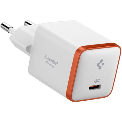 Spigen Essential 30 W Wall Charger EE301EU White Spigen Essential 30 W Wall Charger EE301EU White