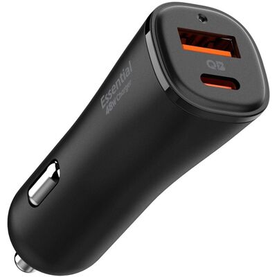 Spigen Essential 48W Car Charger EV482 Black Spigen Essential 48W Car Charger EV482 Black