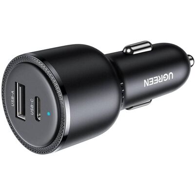 Ugreen 63 W 2-Port Fast Car Charger Ugreen 63 W 2-Port Fast Car Charger