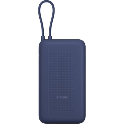Xiaomi 33 W Power Bank 20000 mAh (Integrated Cable) Blue GL Xiaomi 33 W Power Bank 20000 mAh (Integrated Cable) Blue GL