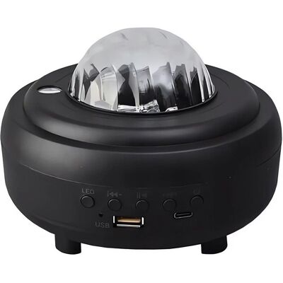 Verk 18287 LED projektor nočnej oblohy, Bluetooth reproduktor, čierny Verk 18287 LED projektor nočnej oblohy, Bluetooth reproduktor, čierny
