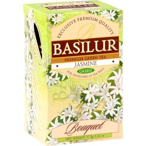 BASILUR Bouquet Jasmine 25× 1,5 g, prebal BASILUR Bouquet Jasmine 25× 1,5 g, prebal