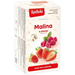 Apotheke Malina a jahoda čaj 20× 2 g Apotheke Malina a jahoda čaj 20× 2 g
