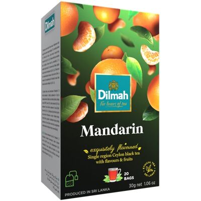 Dilmah Čaj čierny Mandarínka 20× 1,5 g Dilmah Čaj čierny Mandarínka 20× 1,5 g