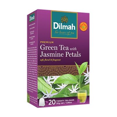 Dilmah Čaj zelený Jazmín 20× 1,5 g Dilmah Čaj zelený Jazmín 20× 1,5 g