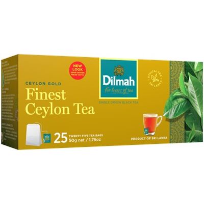 Dilmah Čaj čierny Ceylon Gold 25× 2 g Dilmah Čaj čierny Ceylon Gold 25× 2 g