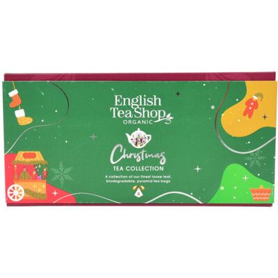English Tea Shop Vianočný stromček, 6 figúrok, 6 pyramídok, Zelené Kúzla English Tea Shop Vianočný stromček, 6 figúrok, 6 pyramídok, Zelené Kúzla