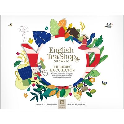 English Tea Shop Papierová kolekcia Biele klasické čaje, 48 vrecúšok English Tea Shop Papierová kolekcia Biele klasické čaje, 48 vrecúšok