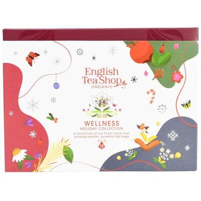 English Tea Shop ETS Wellness Bio Sypaný čaj 12 pyramidok English Tea Shop ETS Wellness Bio Sypaný čaj 12 pyramidok