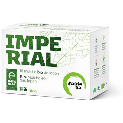 Matcha Tea Bio Imperial 25× 2 g Matcha Tea Bio Imperial 25× 2 g