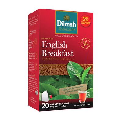 Dilmah čaj čierny English Breakfast 20× 2 g Dilmah čaj čierny English Breakfast 20× 2 g