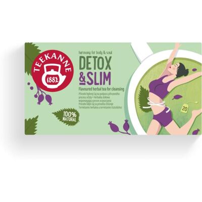 Teekanne Detox & Slim 20× 1,6 g Teekanne Detox & Slim 20× 1,6 g