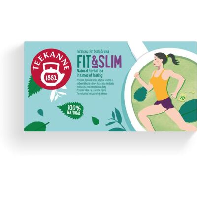 Teekanne Fit & Slim 20× 1,6 g Teekanne Fit & Slim 20× 1,6 g