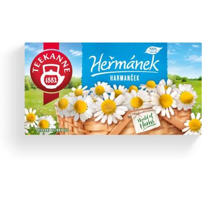 Teekanne Harmančekový čaj 20× 1,1g Teekanne Harmančekový čaj 20× 1,1g