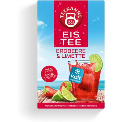 Teekanne Ľadový čaj Jahoda-limetka 18 × 2,5 g Teekanne Ľadový čaj Jahoda-limetka 18 × 2,5 g