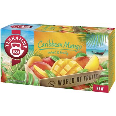 Teekanne WOF Caribbean Mango 20 vreciek Teekanne WOF Caribbean Mango 20 vreciek