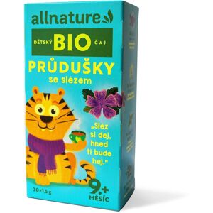 Allnature BIO Priedušky – so slezom 20× 1,5 g Allnature BIO Priedušky – so slezom 20× 1,5 g