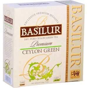 BASILUR Premium Ceylon green neprebal 100× 2 g BASILUR Premium Ceylon green neprebal 100× 2 g