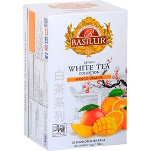 BASILUR White Tea Mango Orange prebal 20× 1,5 g BASILUR White Tea Mango Orange prebal 20× 1,5 g