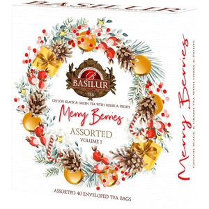 BASILUR Merry Berry Assorted Vol. I 40 vreciek, prebal BASILUR Merry Berry Assorted Vol. I 40 vreciek, prebal