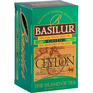 BASILUR Island of Tea Green 25× 1,5 g, prebal BASILUR Island of Tea Green 25× 1,5 g, prebal
