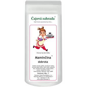Čajová zahrada Čajová záhrada – Mamičkina dobrota® – ovocný čaj, 80 g Čajová zahrada Čajová záhrada – Mamičkina dobrota® – ovocný čaj, 80 g