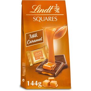 LINDT Squares Mliečna Čokoláda S Karamelovou Náplňou 144 g LINDT Squares Mliečna Čokoláda S Karamelovou Náplňou 144 g