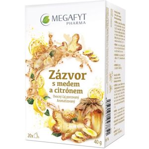 Megafyt Zázvor s medom & citrónom 20× 2 g Megafyt Zázvor s medom & citrónom 20× 2 g