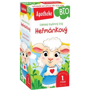 Apotheke DETSKÝ ČAJ BIO Harmančekový 20× 1 g Apotheke DETSKÝ ČAJ BIO Harmančekový 20× 1 g