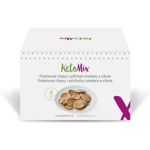 KETOMIX Proteínové chipsy s príchuťou smotany a cibule (4 porcie) KETOMIX Proteínové chipsy s príchuťou smotany a cibule (4 porcie)