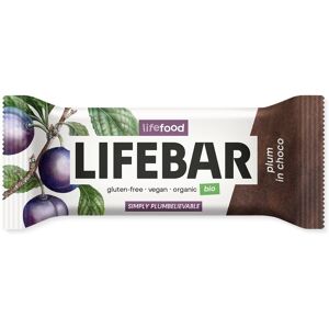 Lifefood Lifebar InChoco Slivková Raw BIO 40 g Lifefood Lifebar InChoco Slivková Raw BIO 40 g
