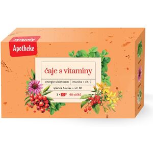 Apotheke Kolekcia Čaje s vitamínmi 60× 1,5 g Apotheke Kolekcia Čaje s vitamínmi 60× 1,5 g