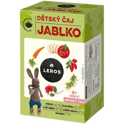 LEROS Detský Jablko 20 × 2,0 g LEROS Detský Jablko 20 × 2,0 g