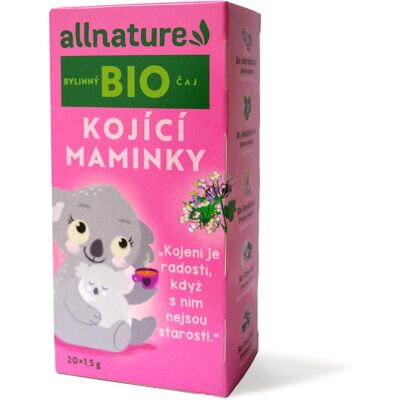 Allnature BIO Pre dojčiace mamičky bylinný 20× 1,5 g Allnature BIO Pre dojčiace mamičky bylinný 20× 1,5 g