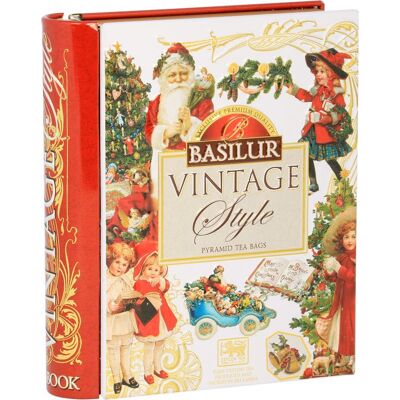 Basilur Book Vintage Pyramíd 5× 2 g malý plech Basilur Book Vintage Pyramíd 5× 2 g malý plech