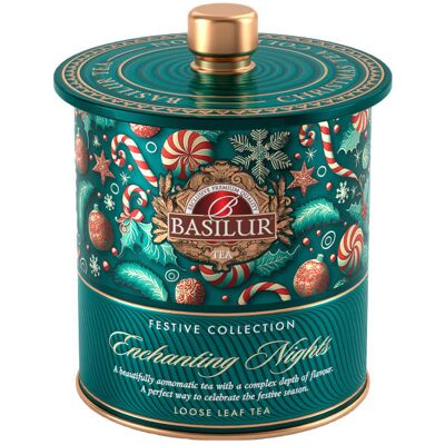 Basilur Festive Tea Enchanting Nights 75 g plech Basilur Festive Tea Enchanting Nights 75 g plech