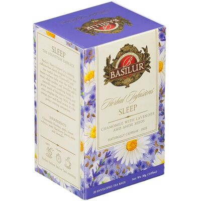 BASILUR Herbal Sleep 20× 1,5 g prebal BASILUR Herbal Sleep 20× 1,5 g prebal