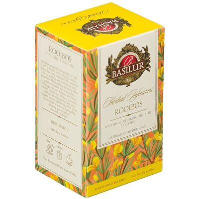 BASILUR Herbal Rooibos 20× 1,5 g prebal BASILUR Herbal Rooibos 20× 1,5 g prebal