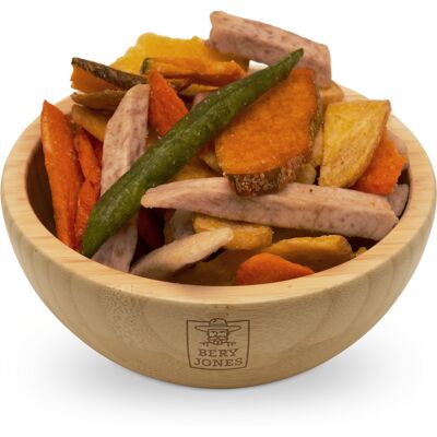 Bery Jones Chipsy zeleninové s príchuťou wasabi 100 g Bery Jones Chipsy zeleninové s príchuťou wasabi 100 g